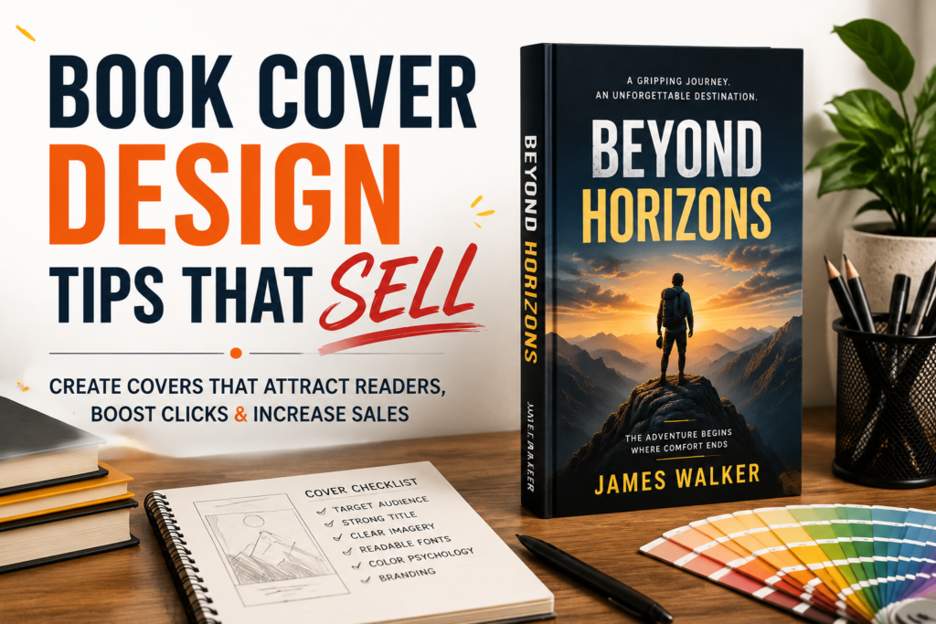 Book Cover Design Tips That Sell